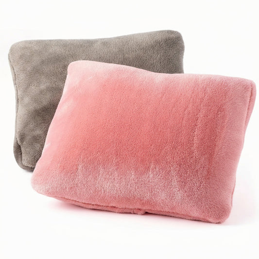 SnugglePod 2-in-1 | Wearable Heated Blanket with Neck Pillow for Airplane Travel