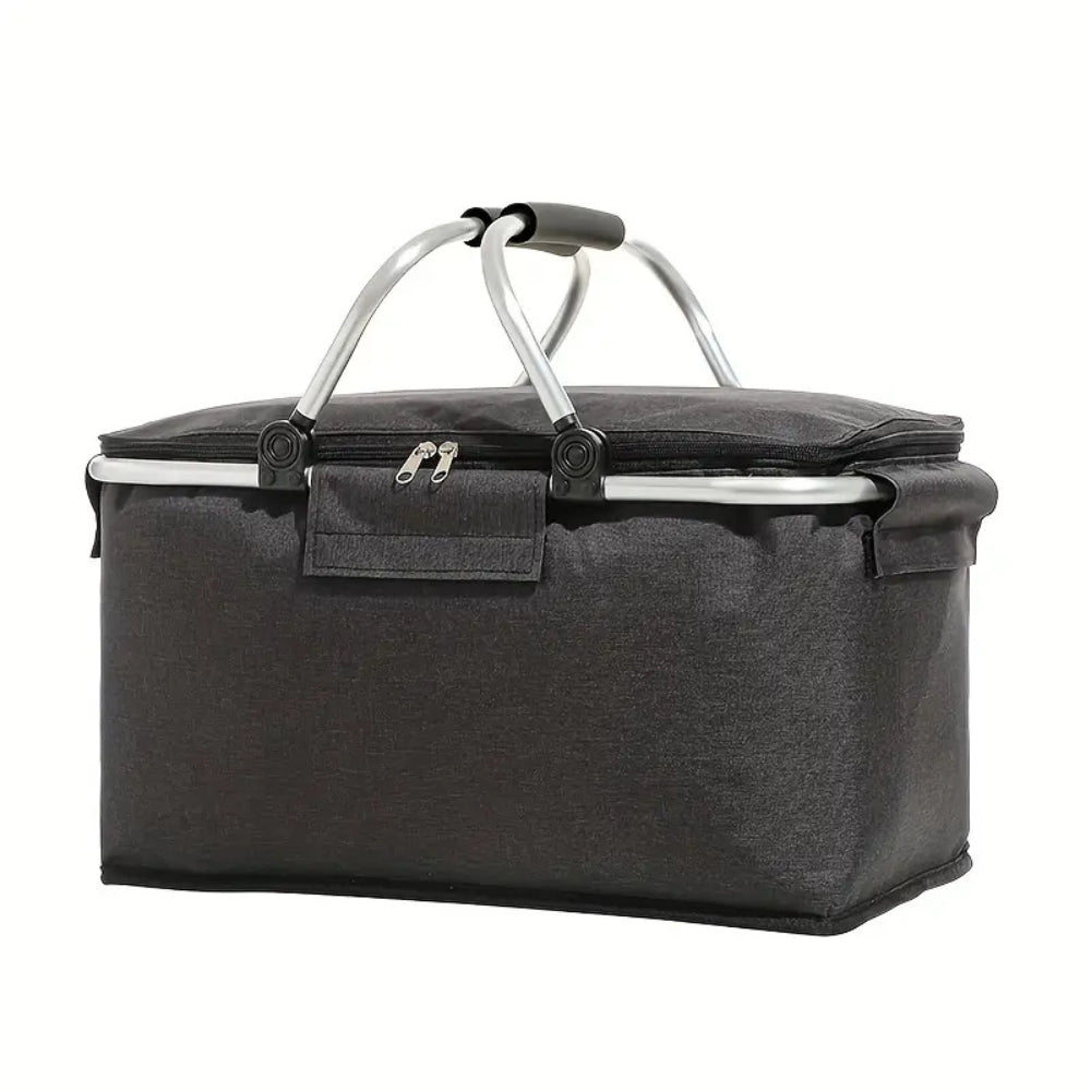 Picnic Pro 18L | Foldable Insulated Leakproof Cooler Basket for Camping Travel