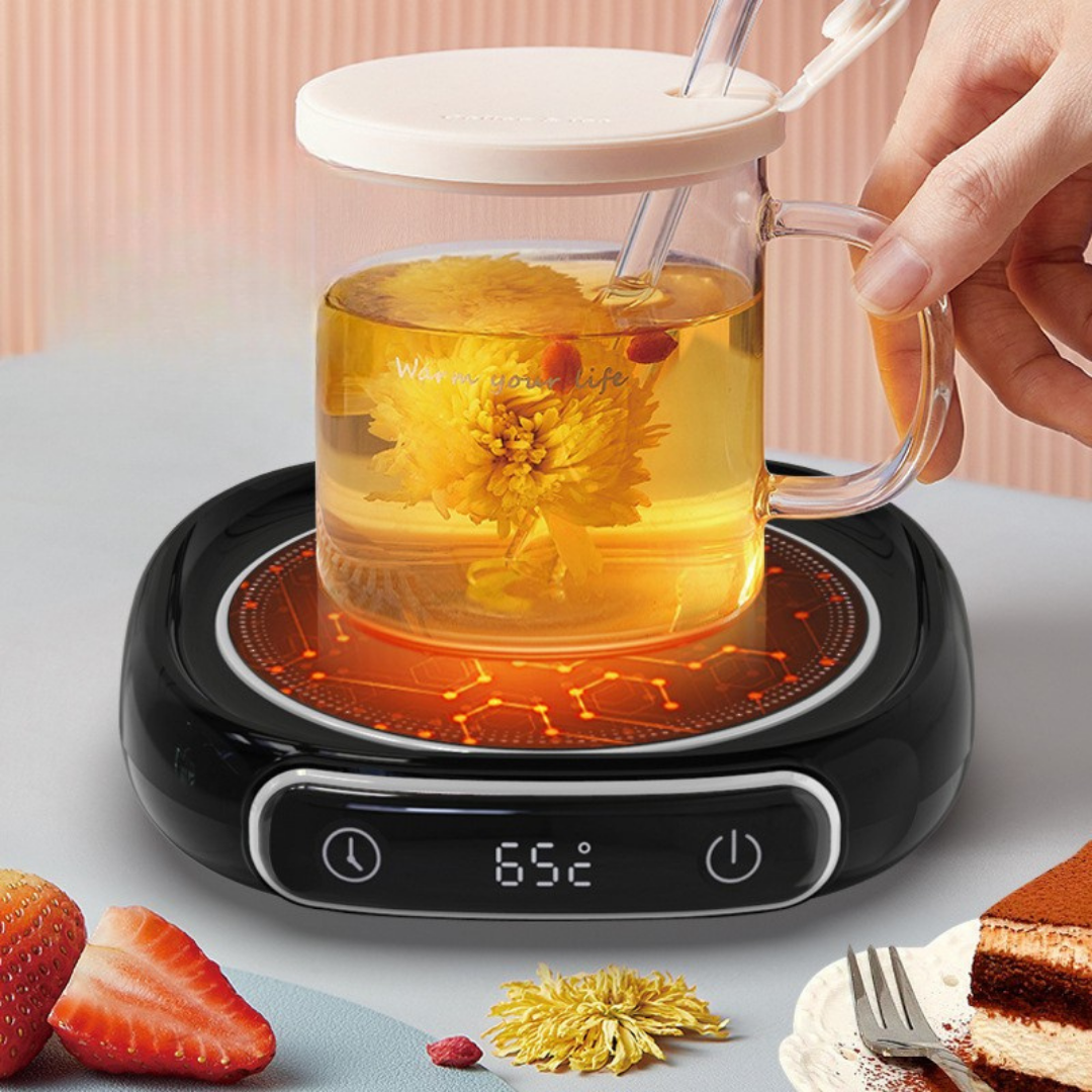 WarmSip Pad | USB Smart Coffee Mug Warmer with Auto Shut-Off for Desk Office