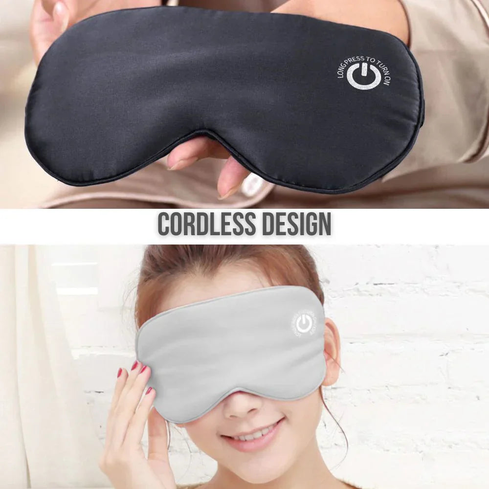 EyeRelief Mask | Wireless Heated Eye Massager for Dry Eyes Sleep Relaxation