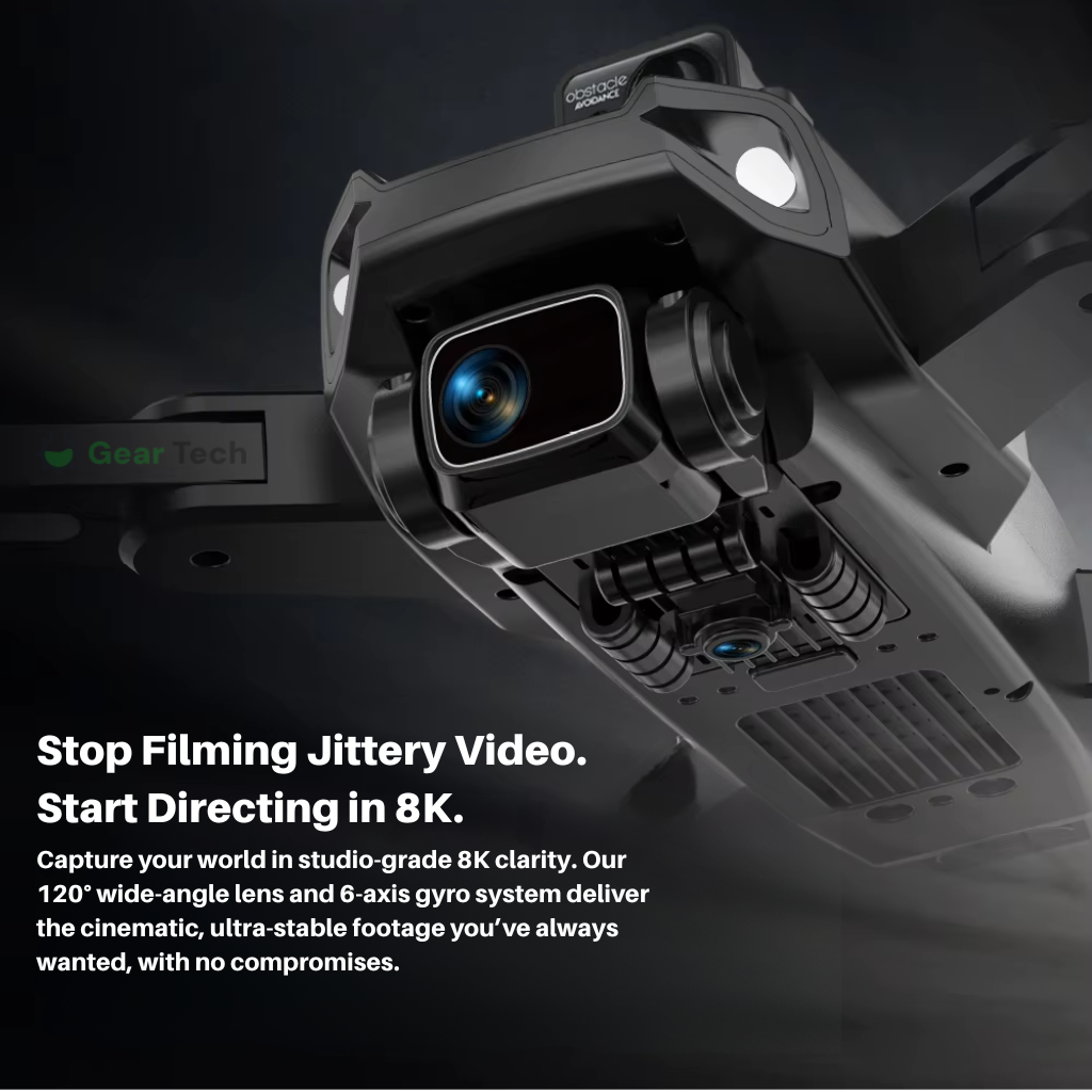 SkyMaster X8 | GPS Drone with 8K Dual Camera Professional Aerial Photography