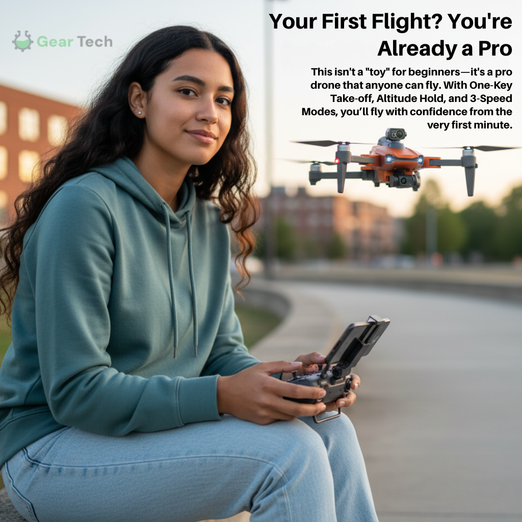 SkyMaster X8 | GPS Drone with 8K Dual Camera Professional Aerial Photography