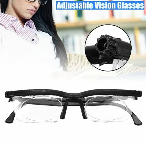 FocusFlex Lens | Smart Adjustable Variable Focus Reading Glasses Near Far Sight