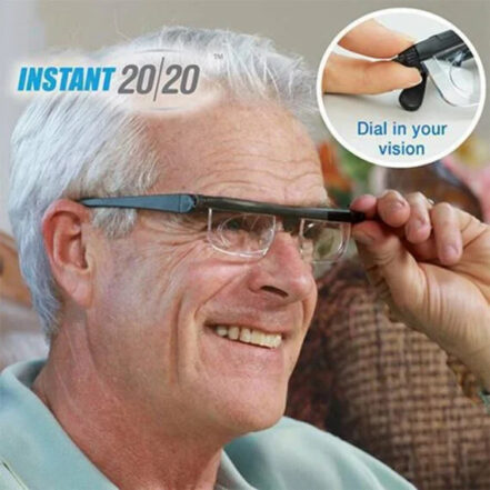 FocusFlex Lens | Smart Adjustable Variable Focus Reading Glasses Near Far Sight