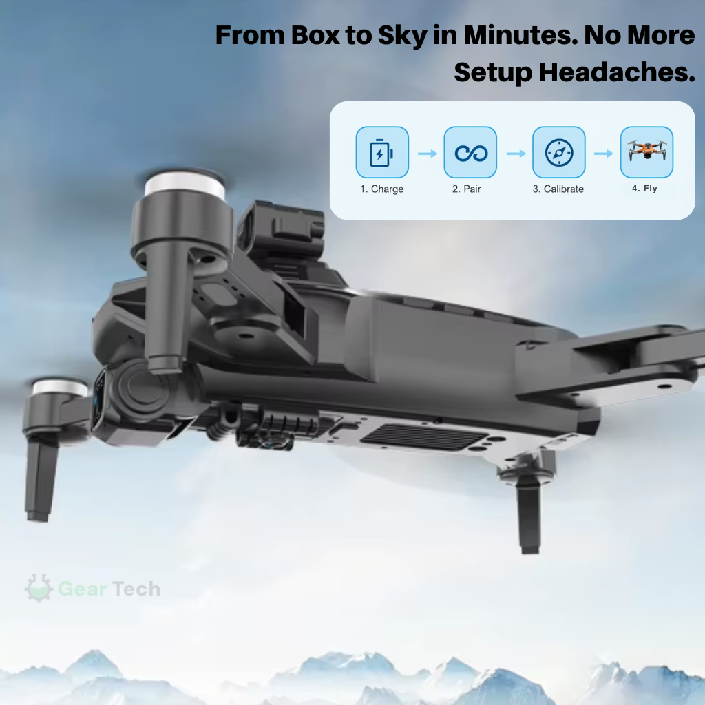 SkyMaster X8 | GPS Drone with 8K Dual Camera Professional Aerial Photography