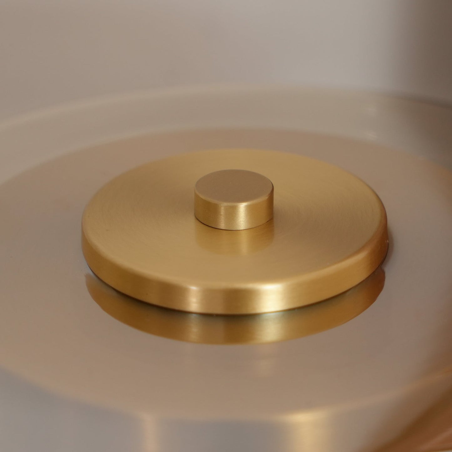 Nocturne Table Lamp | Brass Wood LED Desk Light with 3-Color Temperature Control