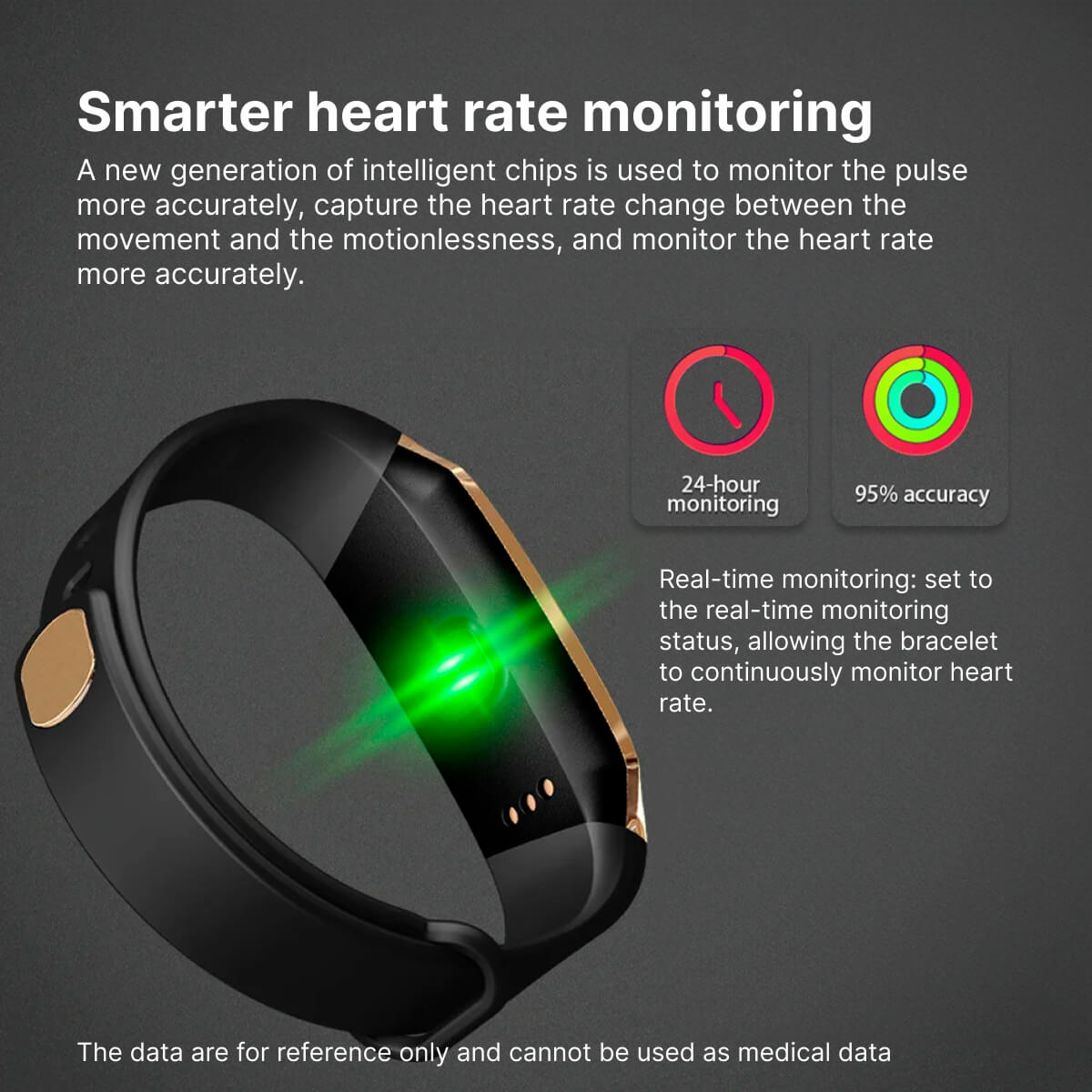 VitalTrack Pro | Smart Watch Blood Pressure Heart Rate Monitor Fitness Tracker