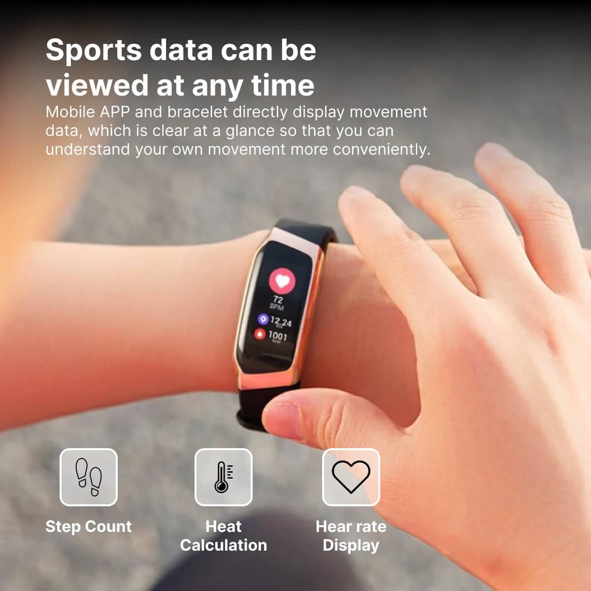 VitalTrack Pro | Smart Watch Blood Pressure Heart Rate Monitor Fitness Tracker