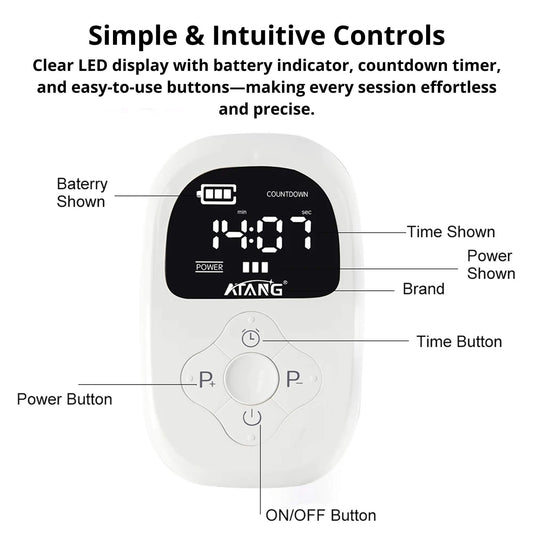 CalmPulse CES | Cranial Electrotherapy Stimulation Device for Sleep Anxiety Relief
