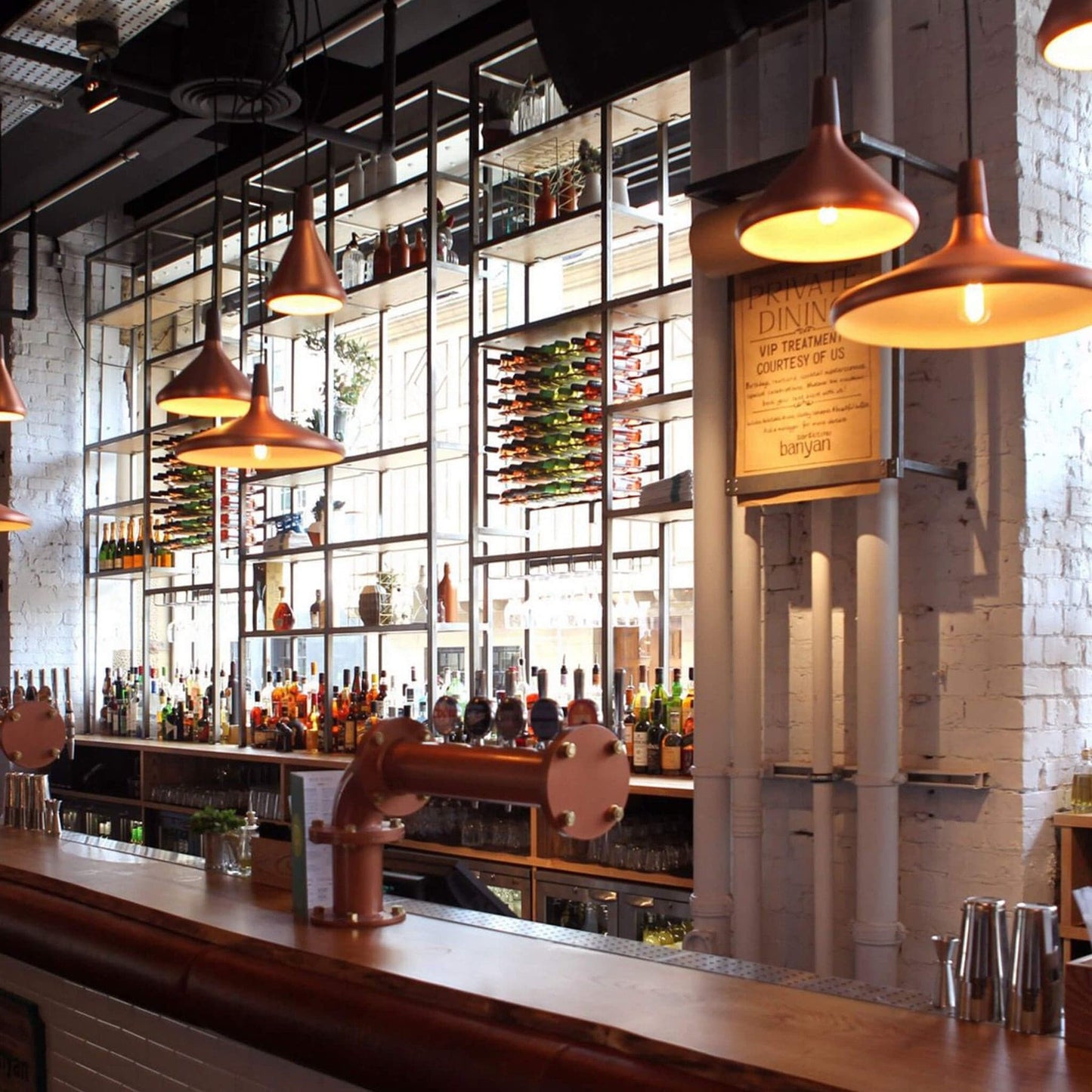 The Oslo Pendant | Natural Wood & Metal Ceiling Light for Modern Dining Rooms