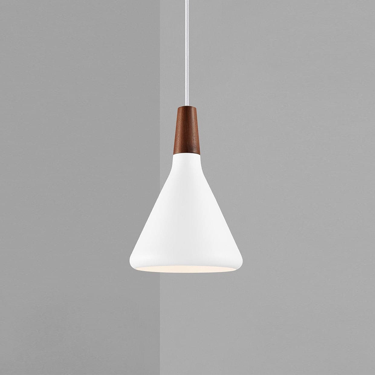 The Oslo Pendant | Natural Wood & Metal Ceiling Light for Modern Dining Rooms