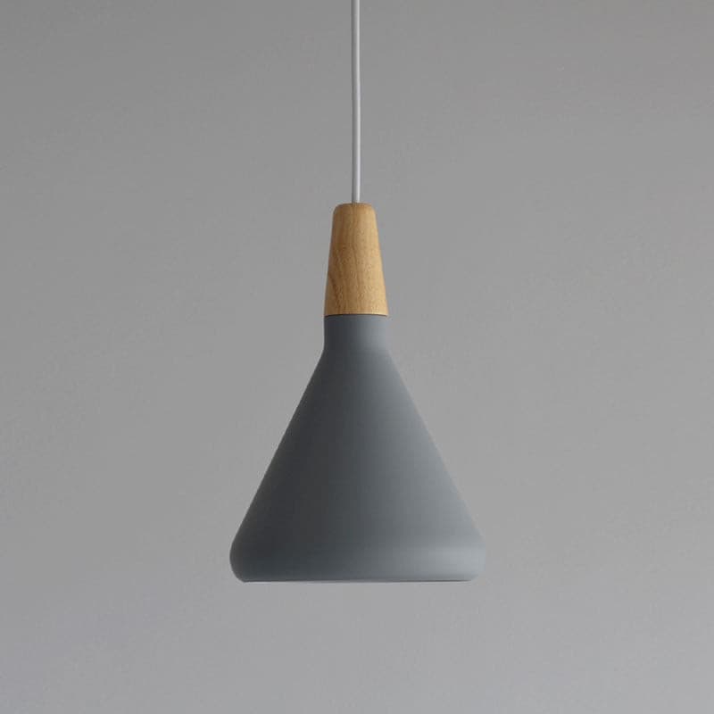 The Oslo Pendant | Natural Wood & Metal Ceiling Light for Modern Dining Rooms