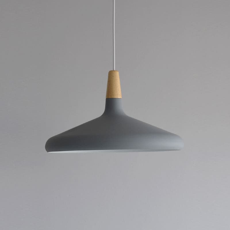 The Oslo Pendant | Natural Wood & Metal Ceiling Light for Modern Dining Rooms