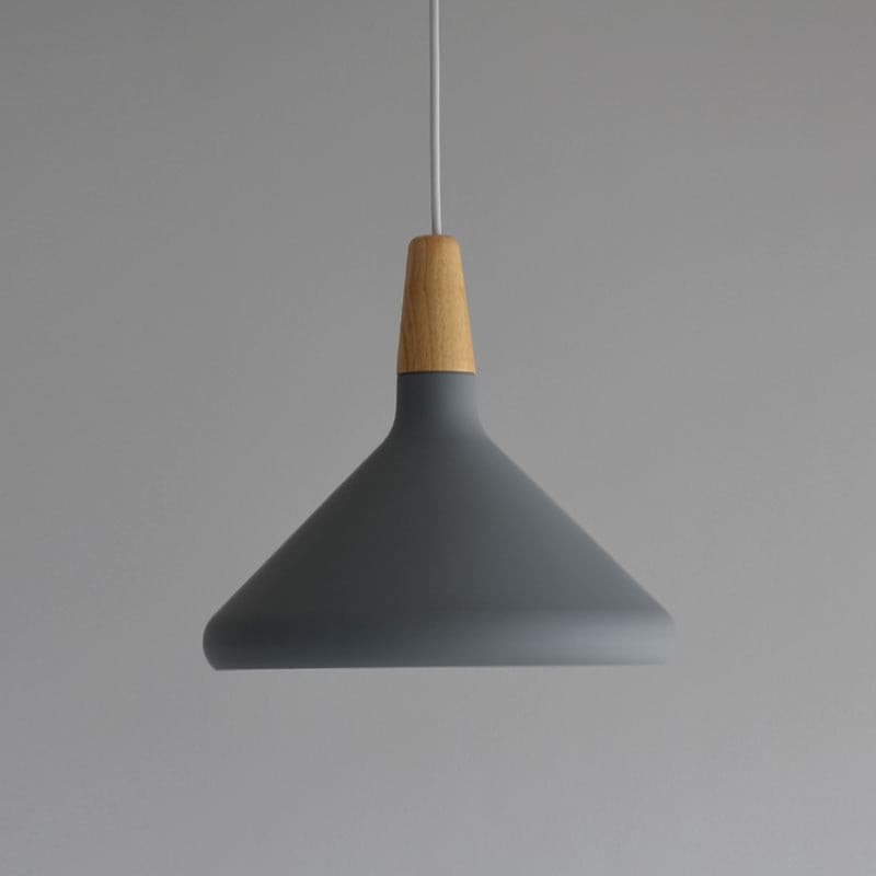 The Oslo Pendant | Natural Wood & Metal Ceiling Light for Modern Dining Rooms