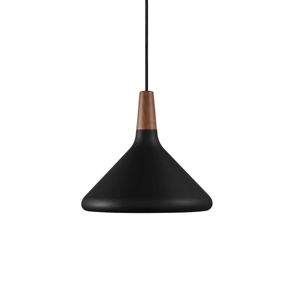 The Oslo Pendant | Natural Wood & Metal Ceiling Light for Modern Dining Rooms