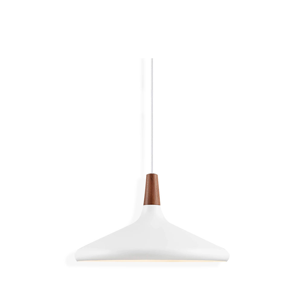The Oslo Pendant | Natural Wood & Metal Ceiling Light for Modern Dining Rooms