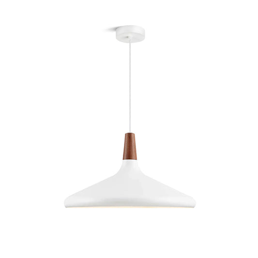 The Oslo Pendant | Natural Wood & Metal Ceiling Light for Modern Dining Rooms