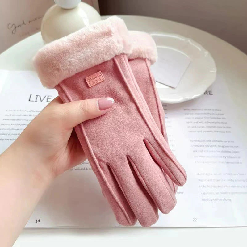ThermaTouch Gloves | Rechargeable 5000mAh Heated Winter Gloves Touchscreen for Women