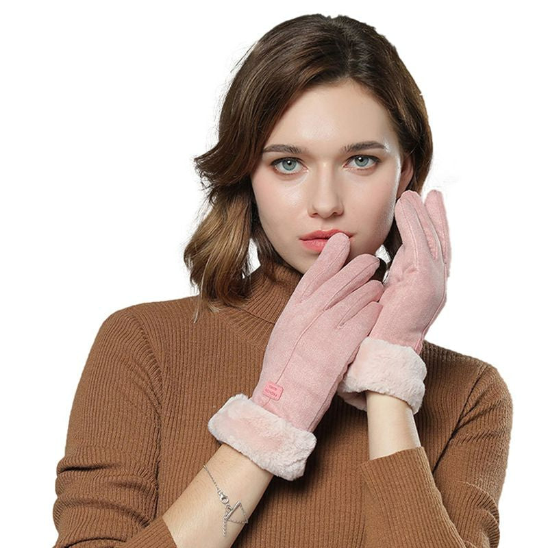 ThermaTouch Gloves | Rechargeable 5000mAh Heated Winter Gloves Touchscreen for Women