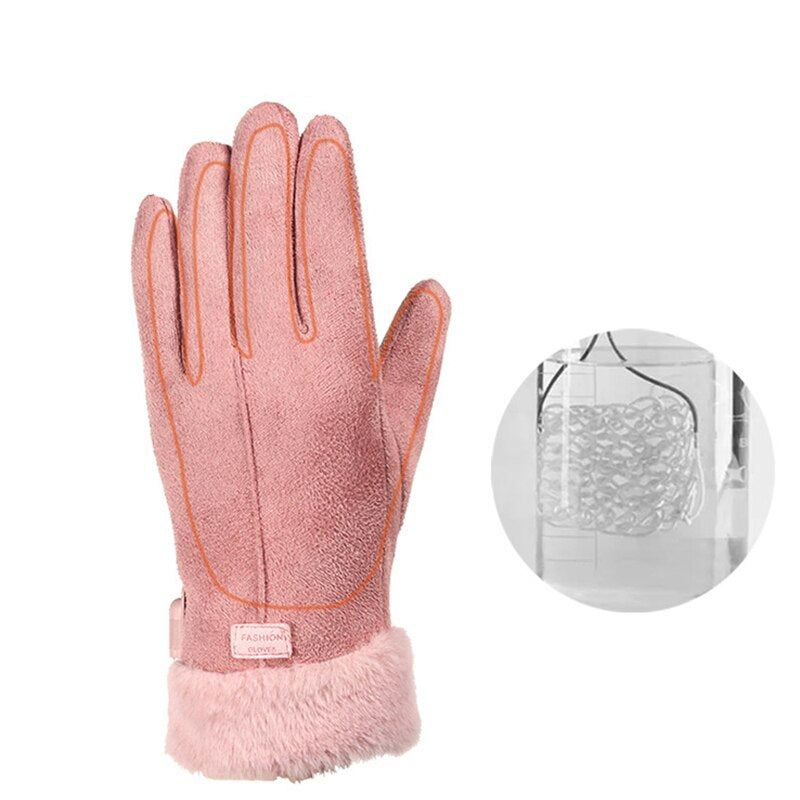 ThermaTouch Gloves | Rechargeable 5000mAh Heated Winter Gloves Touchscreen for Women