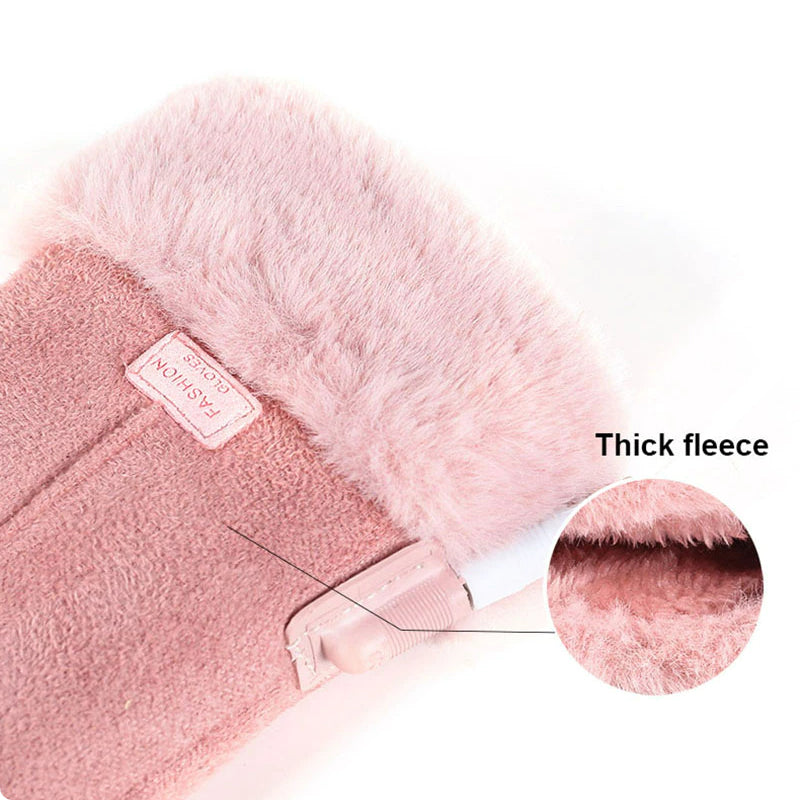 ThermaTouch Gloves | Rechargeable 5000mAh Heated Winter Gloves Touchscreen for Women
