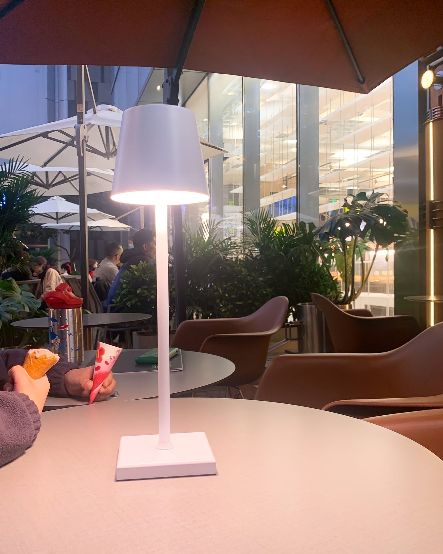 Nomad Lantern | Portable Dimmable LED Table Lamp for Indoor Outdoor Use