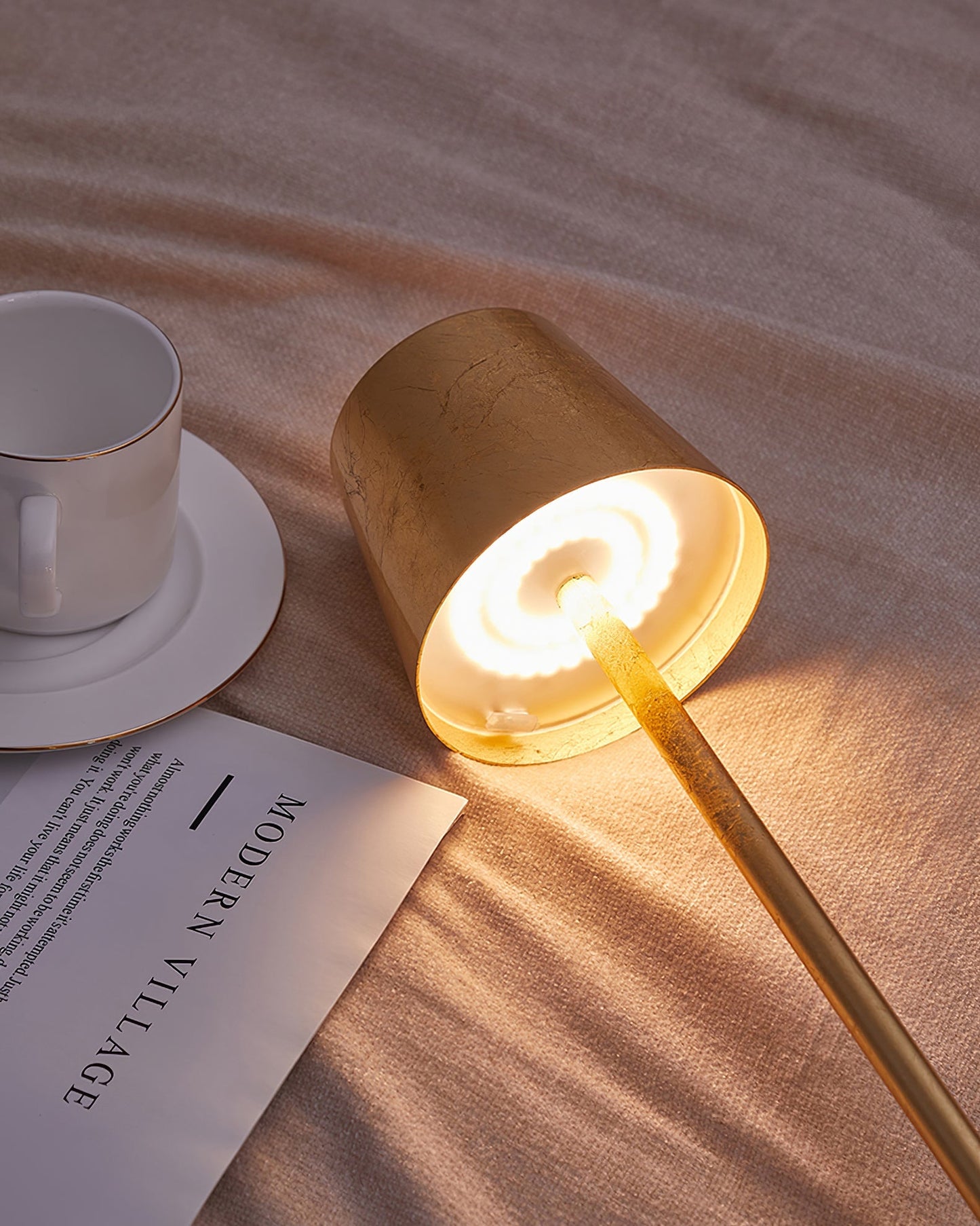 Nomad Lantern | Portable Dimmable LED Table Lamp for Indoor Outdoor Use