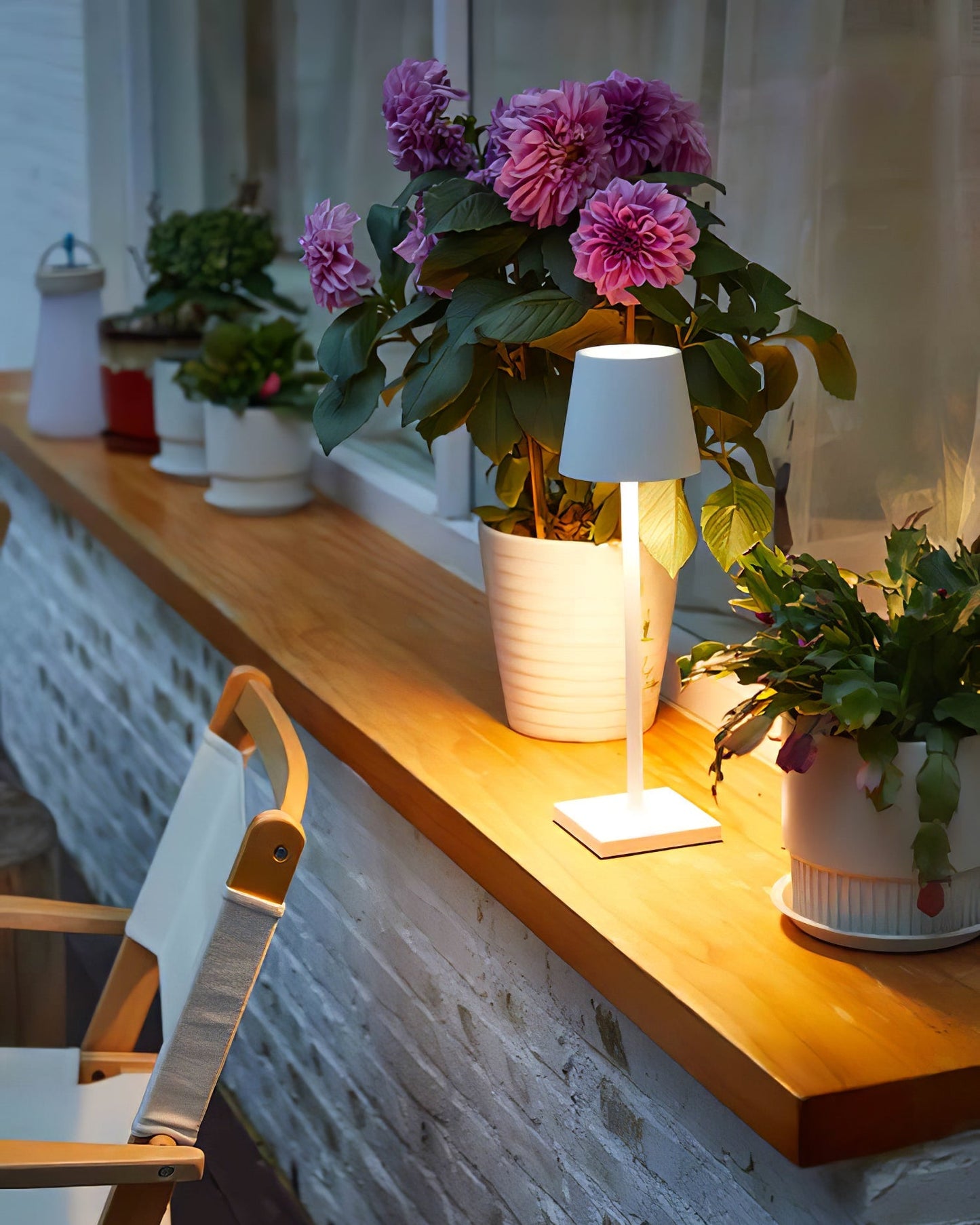 Nomad Lantern | Portable Dimmable LED Table Lamp for Indoor Outdoor Use
