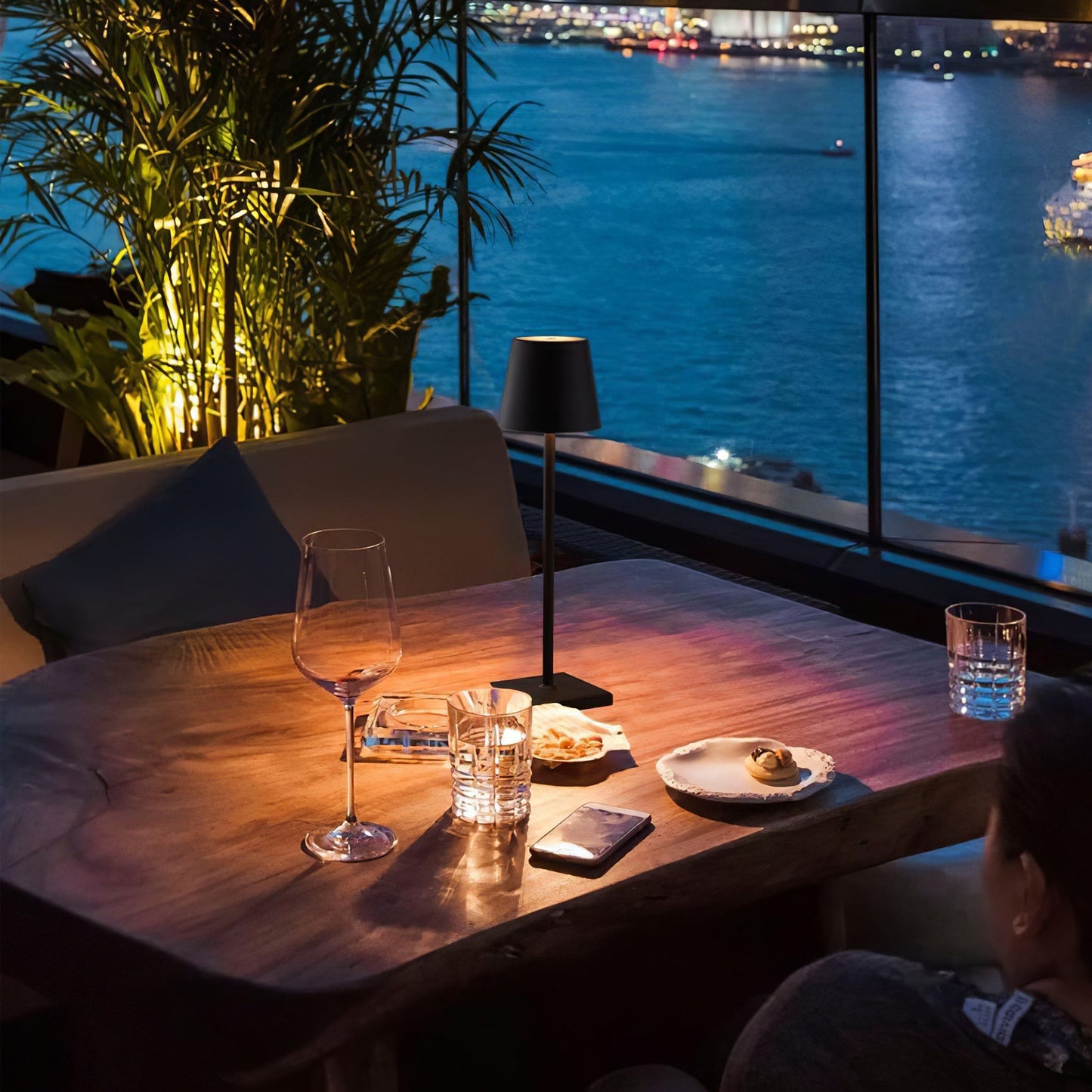 Nomad Lantern | Portable Dimmable LED Table Lamp for Indoor Outdoor Use