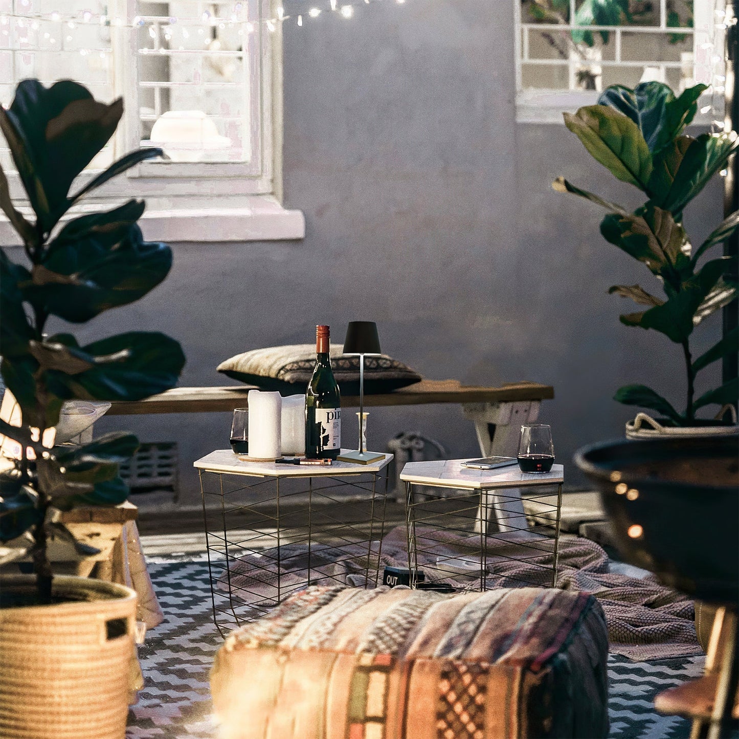 Nomad Lantern | Portable Dimmable LED Table Lamp for Indoor Outdoor Use