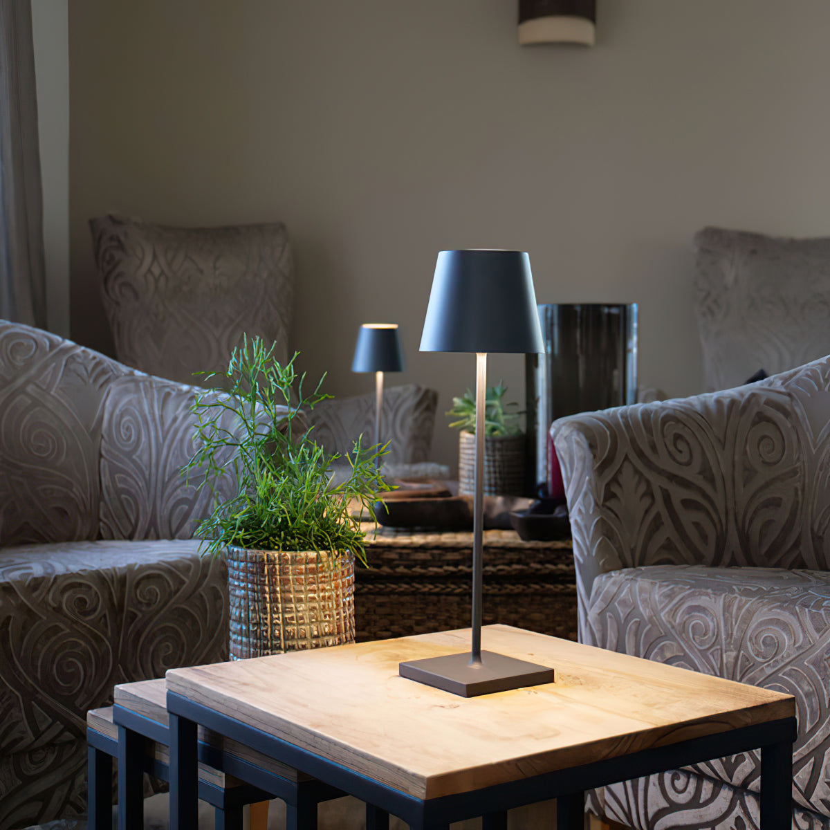 Nomad Lantern | Portable Dimmable LED Table Lamp for Indoor Outdoor Use