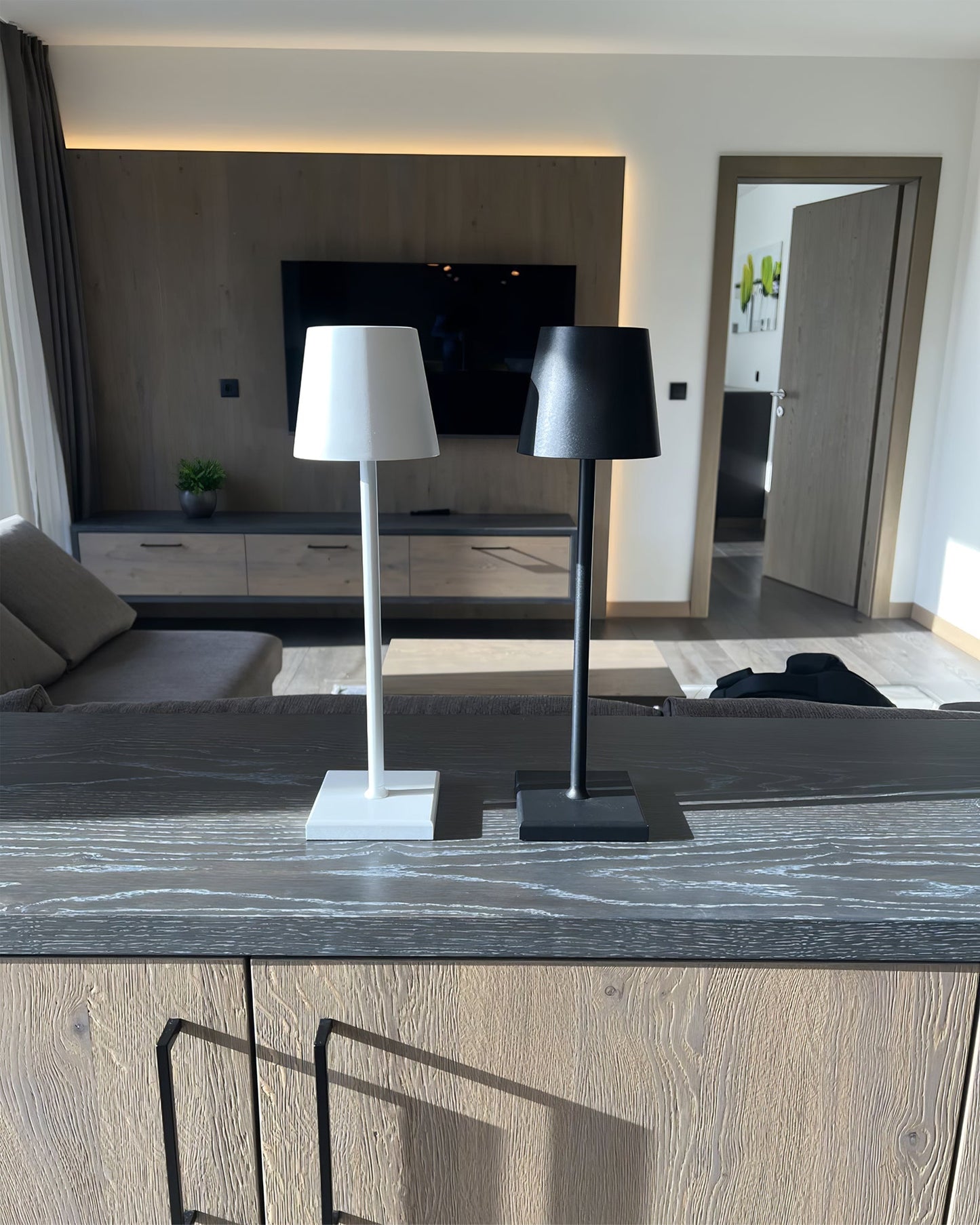 Nomad Lantern | Portable Dimmable LED Table Lamp for Indoor Outdoor Use