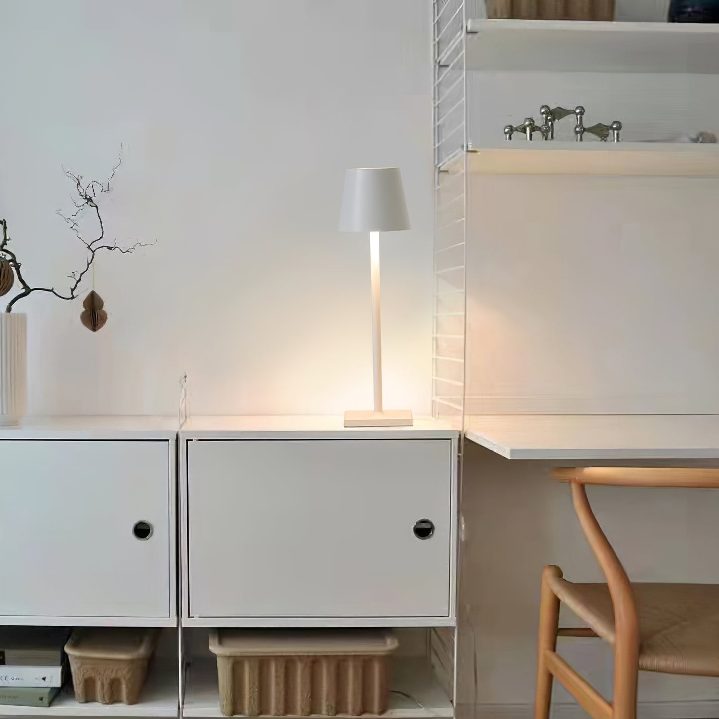 Nomad Lantern | Portable Dimmable LED Table Lamp for Indoor Outdoor Use