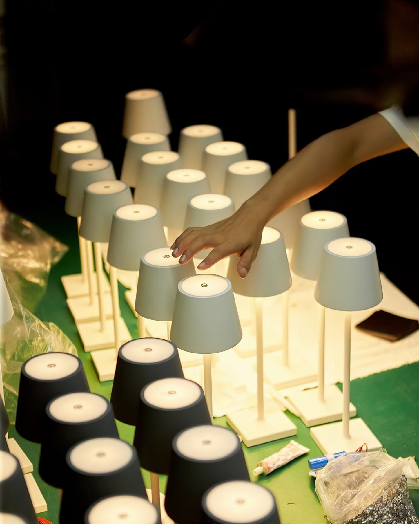 Nomad Lantern | Portable Dimmable LED Table Lamp for Indoor Outdoor Use