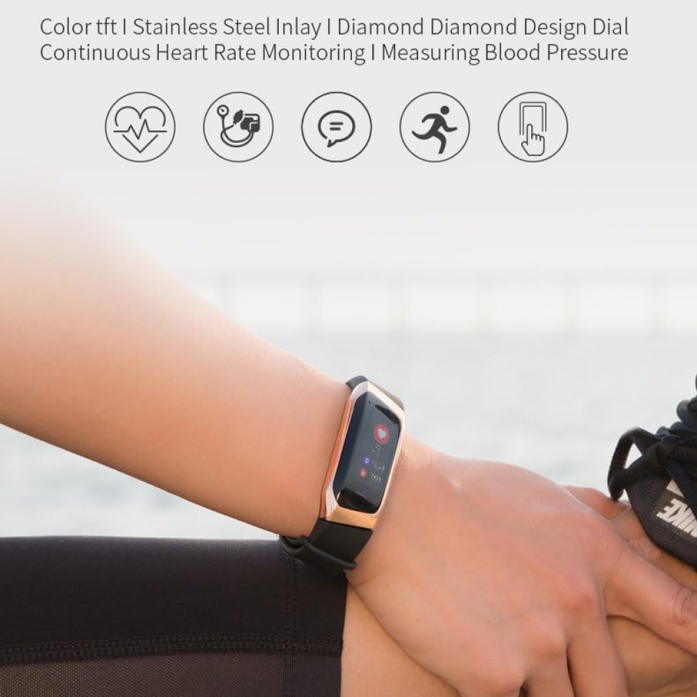 VitalTrack Pro | Smart Watch Blood Pressure Heart Rate Monitor Fitness Tracker