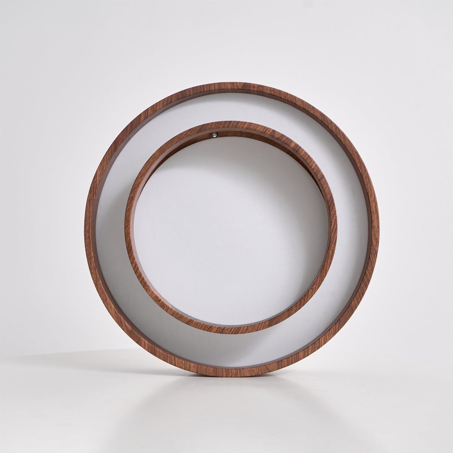 Walnut Cove Light | Mid-Century Modern LED Ceiling Fixture with Warm Ambient Glow