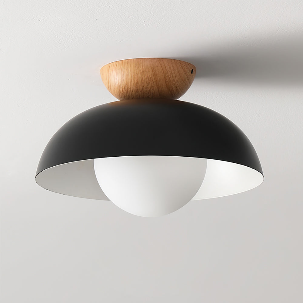 Haven Pendant | Sustainable Wood LED Ceiling Light for Living Dining Rooms