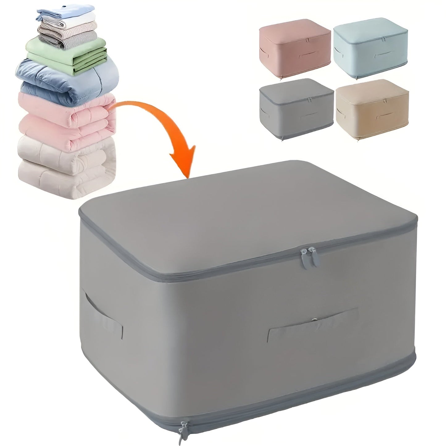 VacuSeal Set | Space Saver Compression Storage Bags for Clothes Bedding