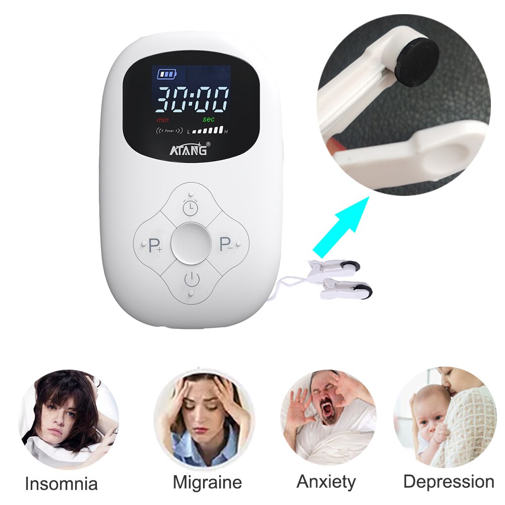 CalmPulse CES | Cranial Electrotherapy Stimulation Device for Sleep Anxiety Relief