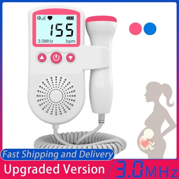 BabyBeat Doppler | Home Fetal Heart Rate Monitor Detector for Pregnancy Use
