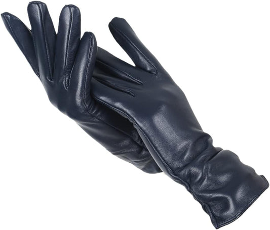 CityGrip Gloves | Women's Leather Winter Gloves Touchscreen for Daily Wear