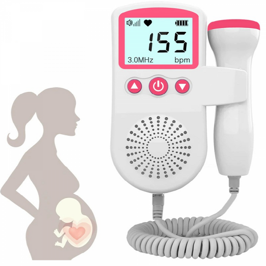BabyBeat Doppler | Home Fetal Heart Rate Monitor Detector for Pregnancy Use