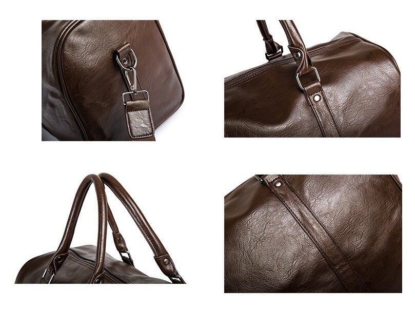Weekender Duffel | Large Lightweight Carry-On Travel Bag with Shoe Compartment
