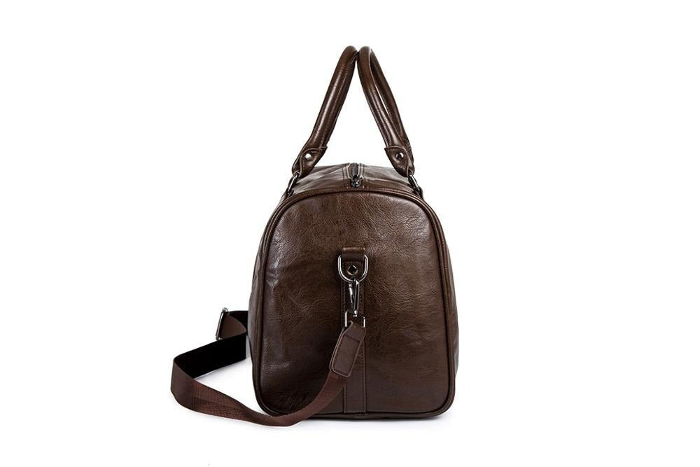 Weekender Duffel | Large Lightweight Carry-On Travel Bag with Shoe Compartment