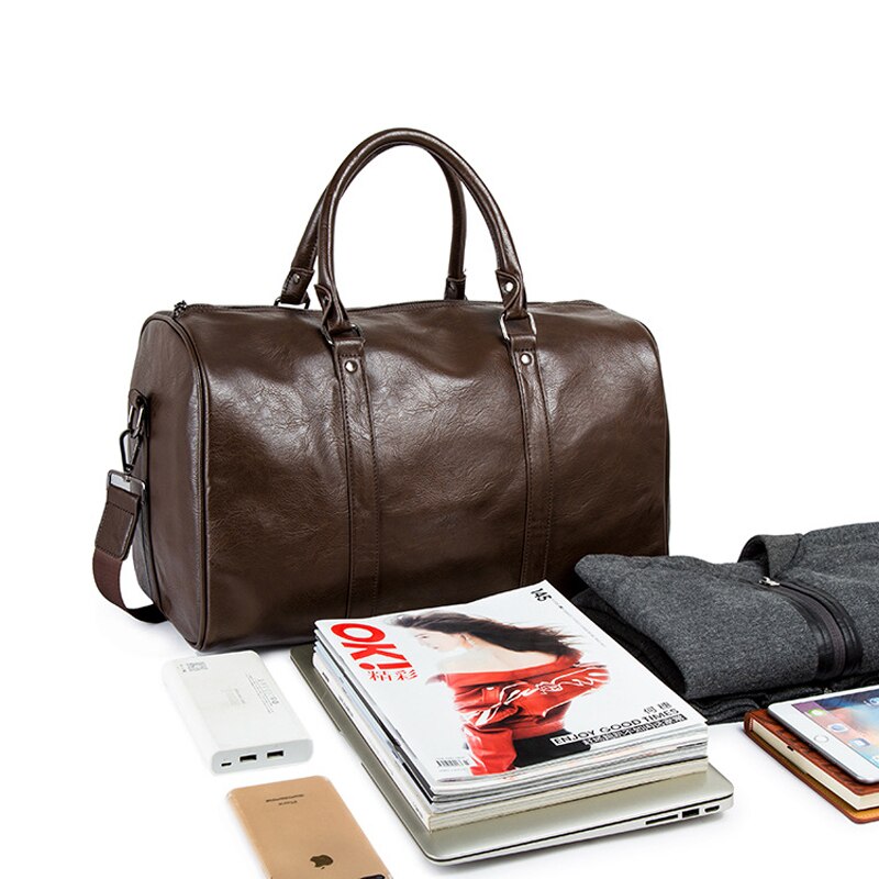 Weekender Duffel | Large Lightweight Carry-On Travel Bag with Shoe Compartment