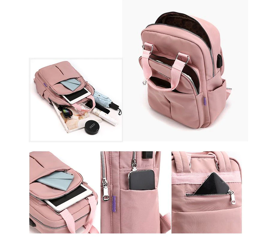 VaultPack | Smart Anti-Theft Backpack with USB Charging for Business Travel