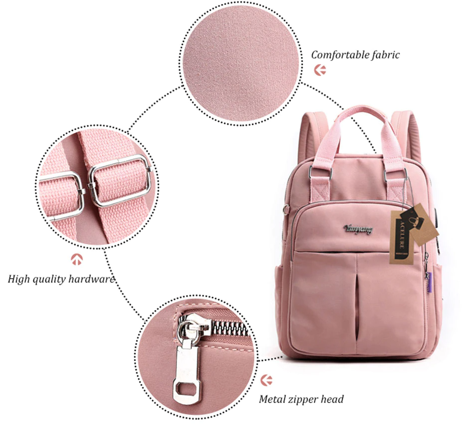 VaultPack | Smart Anti-Theft Backpack with USB Charging for Business Travel