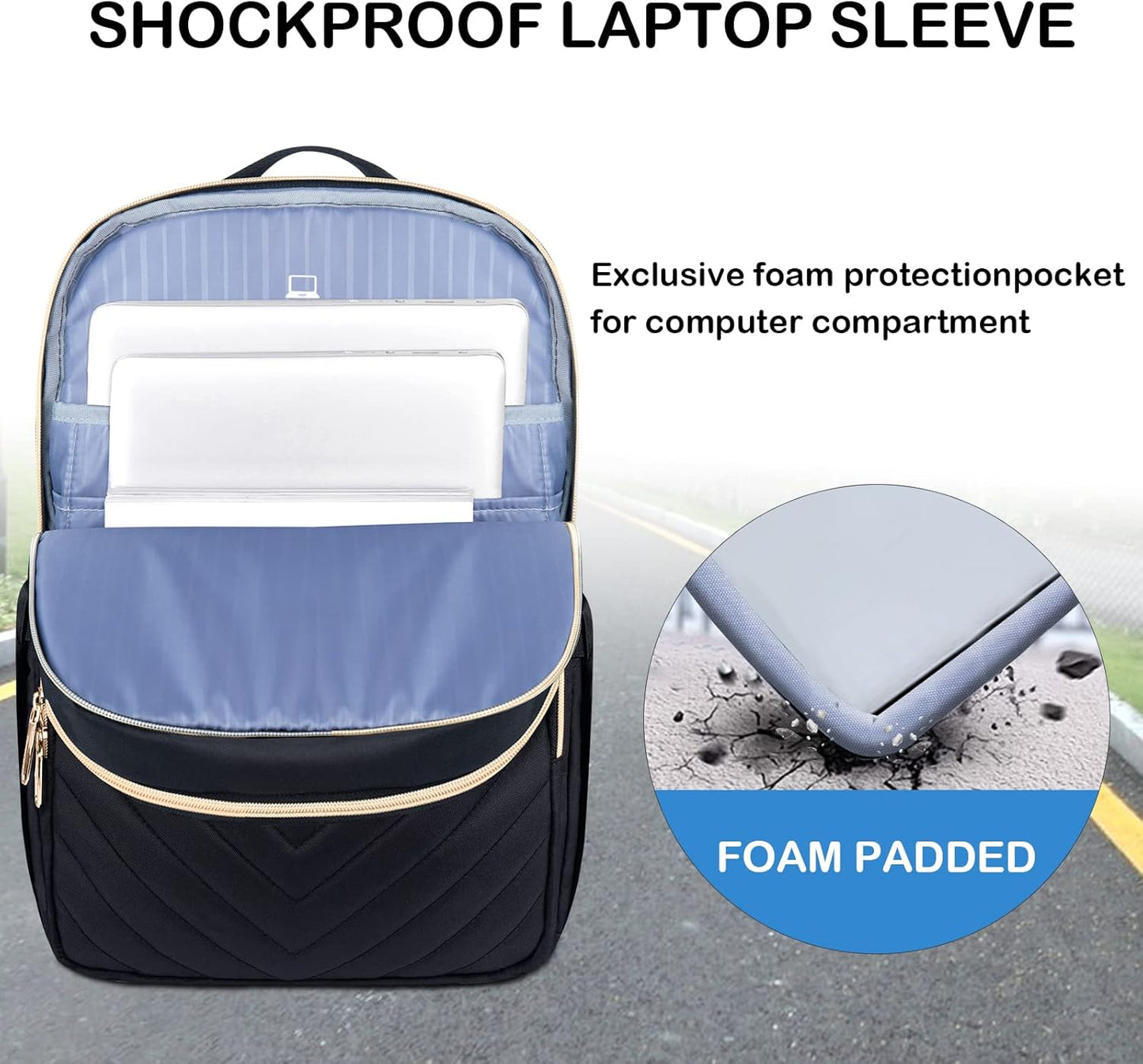 SlimTech Pack | Laptop Backpack USB Charging for Business Travel Work
