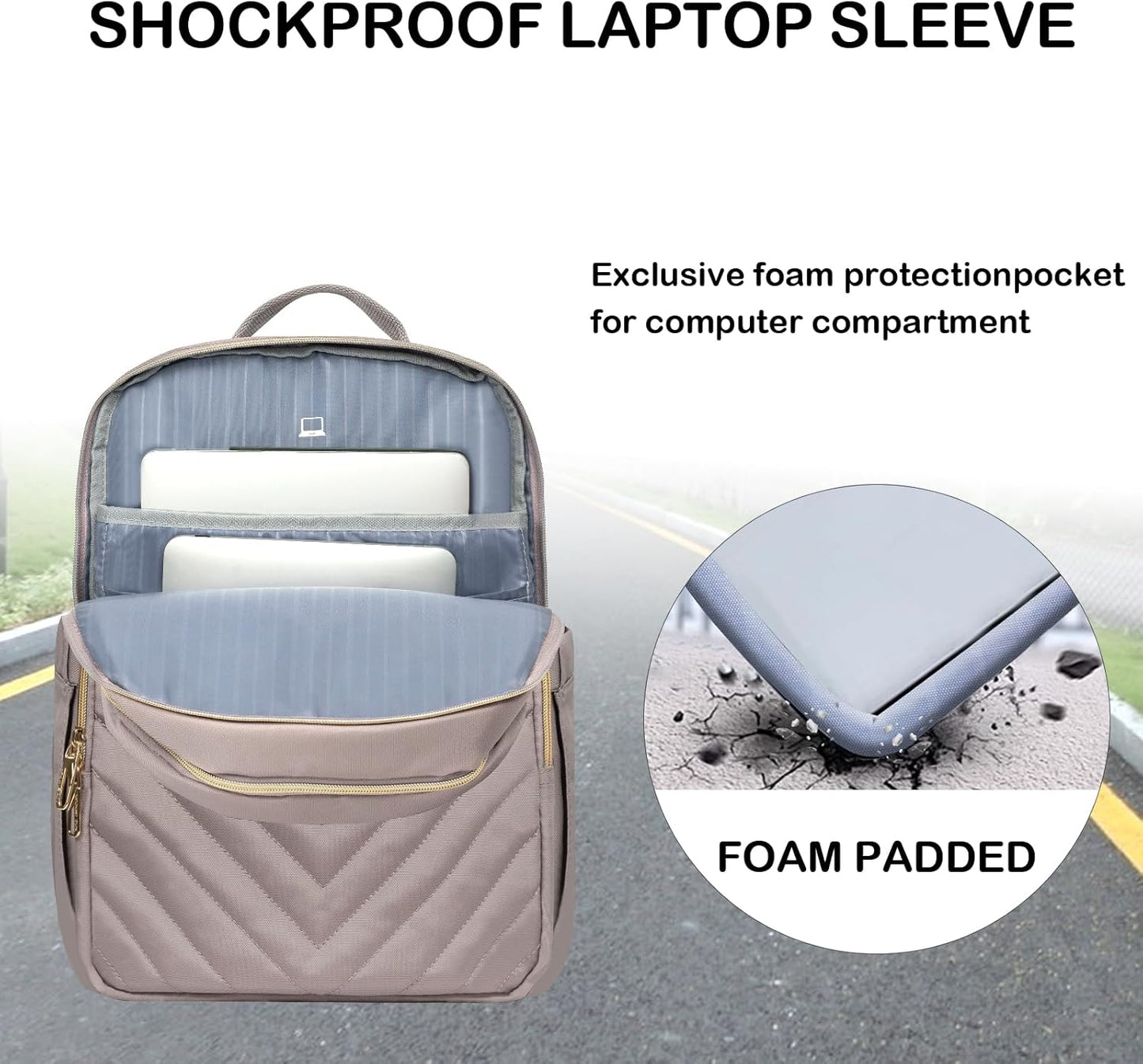 SlimTech Pack | Laptop Backpack USB Charging for Business Travel Work