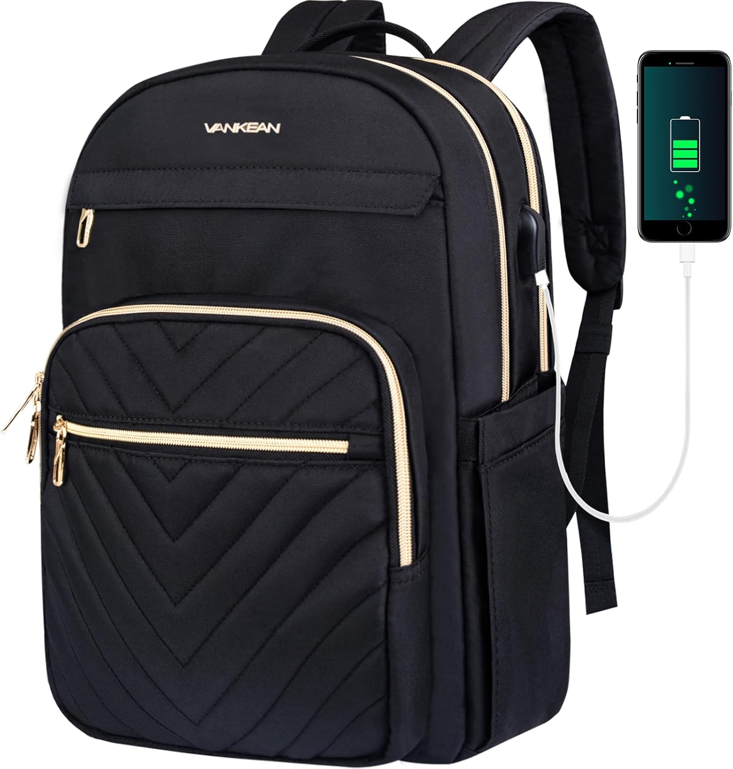 SlimTech Pack | Laptop Backpack USB Charging for Business Travel Work